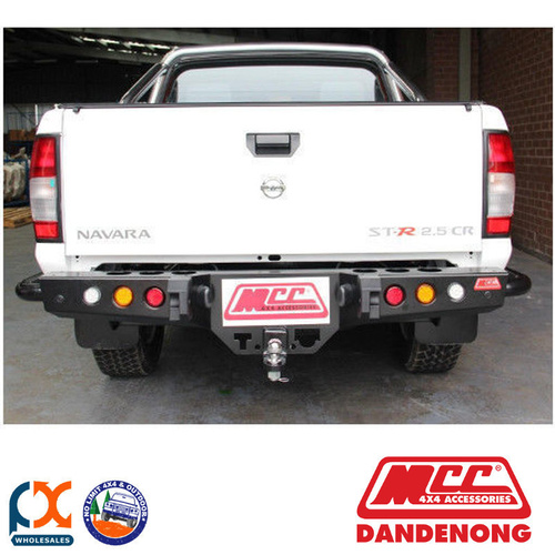 MCC JACK REAR BAR WITH LIGHT KIT FITS HOLDEN RODEO (RA) (03/03-03/07)