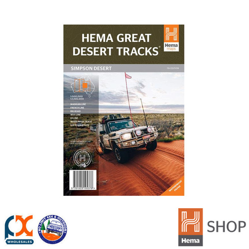 HEMA GREAT DESERT TRACKS SIMPSON DESERT