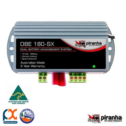 PIRANHA DUAL BATTERY MANAGEMENT SYSTEM – DBE180-SX