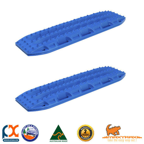MAXTRAX 4WD RECOVERY TRACKS SAND MUD SNOW VOODOO FJ CRUISER BLUE MAX TRAX EXTRACTION TRED