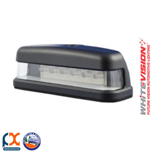 NPL2LED Licence Plate Lamp Rover Style 9-33V 0.5M - Box