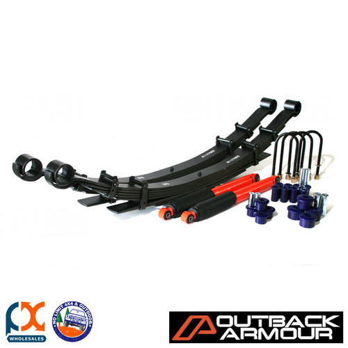 OUTBACK ARMOUR SUSP KIT REAR PERFORMANCE EXPD HD FITS VOLKSWAGEN AMAROK 4/10+