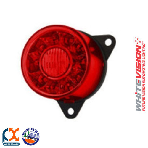 ST101SZZ-2-2-AA Stop / Rear Position 55MM Round Red 12V 0.5M Box