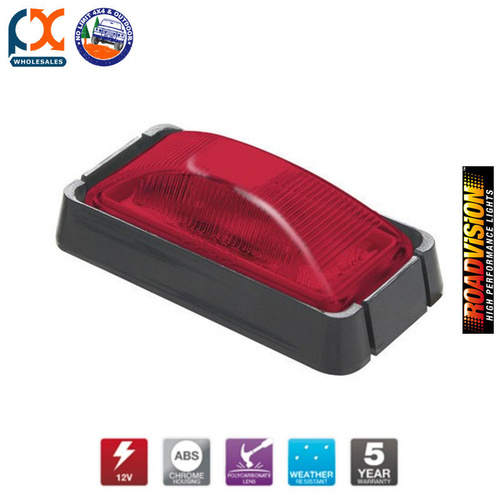 VS-L15VR LED CLEARANCE LAMP 15 RED