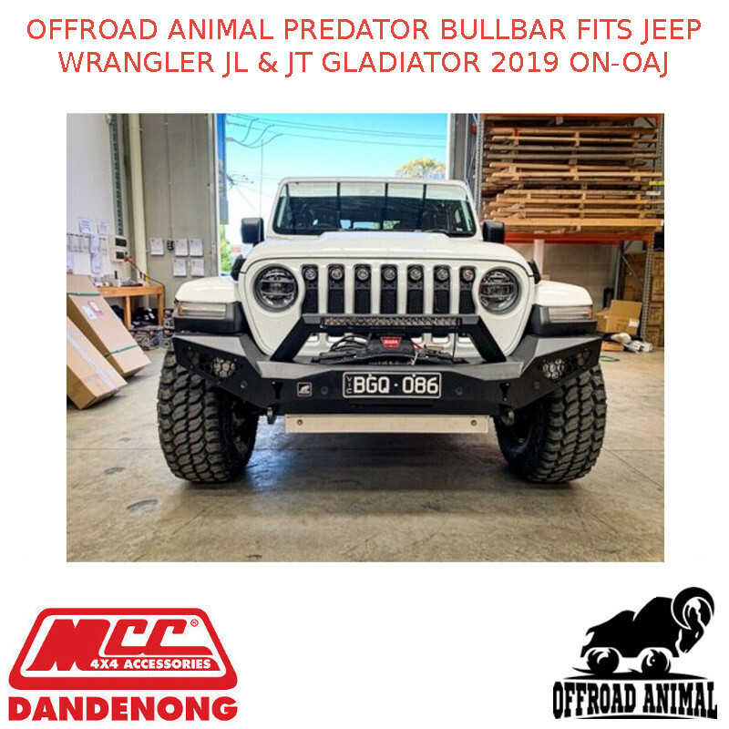  Bullbar Predator, Jeep Wrangler JL y JT Gladiator en