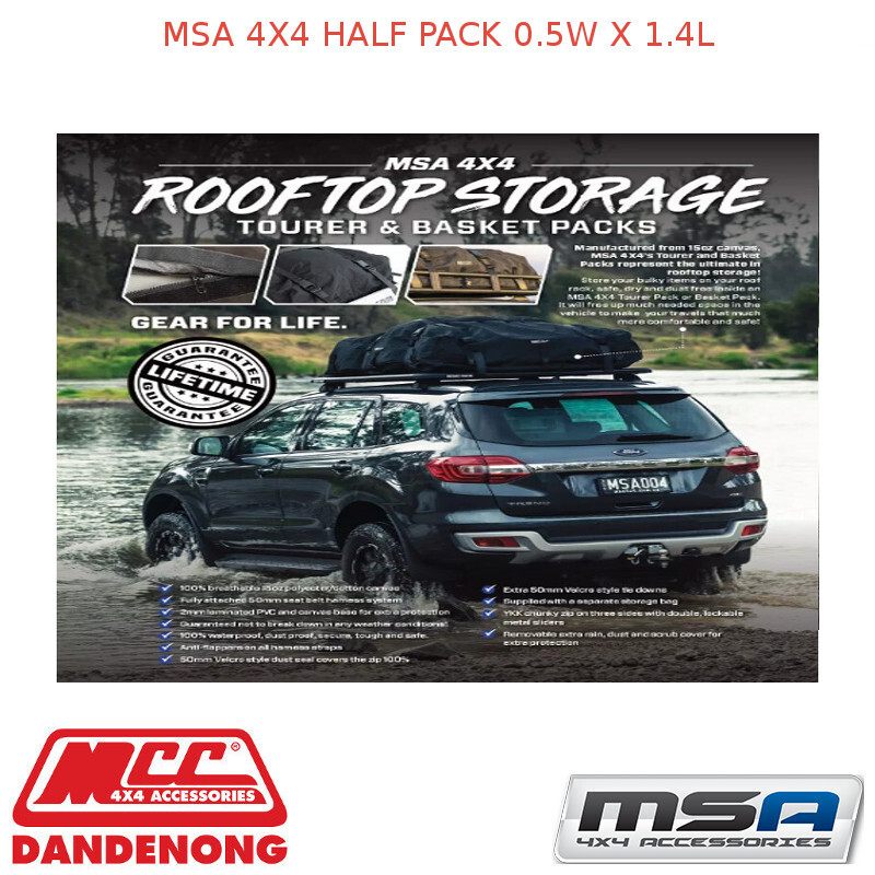 MSA Roof Basket Half Pack - MSA4X4
