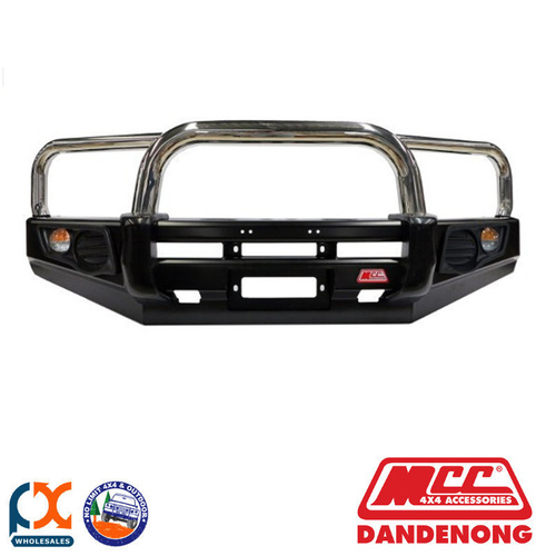 MCC FALCON BAR STAINLESS TRIPLE LOOP FITS TOYOTA HILUX WITH UP (03/2005-06/2011)