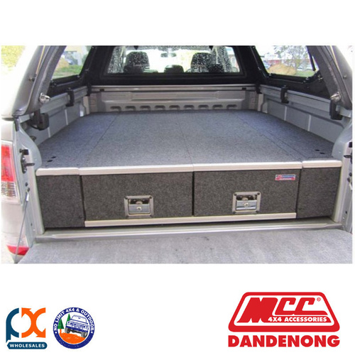MCC BULLBAR DRAWER SYSTEM FIXED TOP FITS TOYOTA FORTUNER (10/2015-PRESENT)