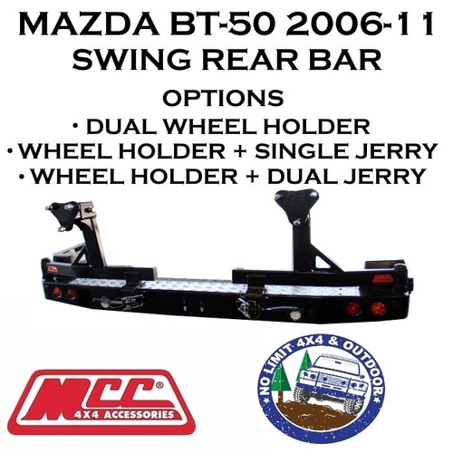 MCC REAR SWING BAR FITS MAZDA BT50 B3000 2006-11 / 022-02 ADR 4X4