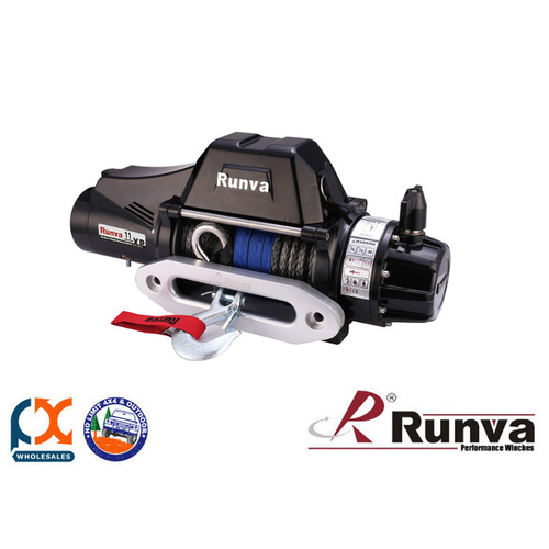 RUNVA 11000LB 4X4 ELECTRIC SERIES 11XP TF PREMIUM 12V WITH SYNTHETIC ROPE - FULL IP67 PROTECTION