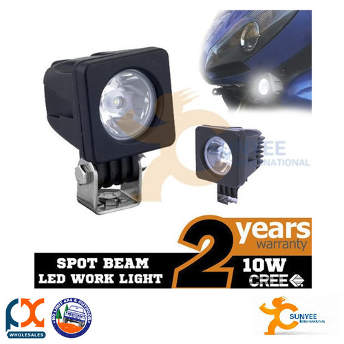 SUNYEE 10W CREE LED WORK LIGHT 870LM MODULAR SPOT REVERSE LAMP 