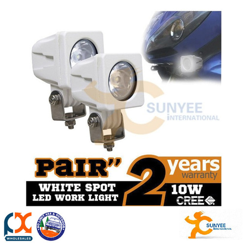 SUNYEE 2×10W CREE LED WORK LIGHT 870LM MODULAR SPOT HIGH POWER REVERSE LAMP