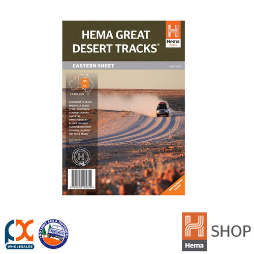HEMA GREAT DESERT TRACKS EASTERN SHEET