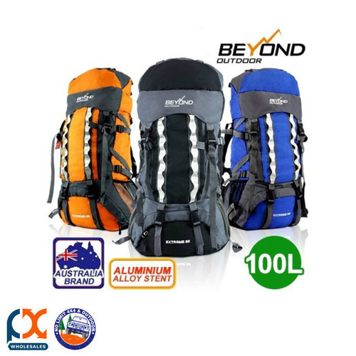 NEW ARRIVAL 80L+20 CAMPING HIKING BACKPACK RUCKSACK WATER PROOF BACKPACK