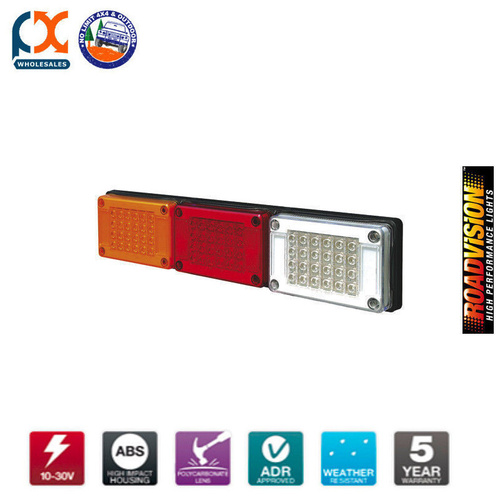 BR601ARW LED COMBINATION LAMP TRIPLE BR601 S/T/IR
