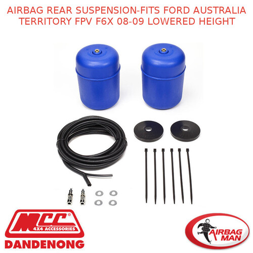 AIRBAG REAR SUSPENSION-FITS FORD AUSTRALIA TERRITORY FPV F6X 08-09 LOWERED HEIGHT
