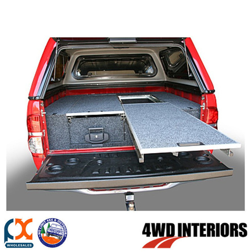 OUTBACK 4WD INTERIORS TWIN DRAWER MODULE FIXED FLOOR COLORADO DC 12/02-07/12