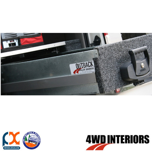 OUTBACK 4WD INTERIOR TWIN DRAWER REAR ACCESS DUAL ROLLER HYUNDAI ILOAD VAN 09-ON