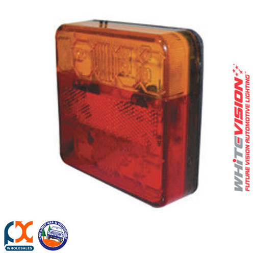 CRL14LEDVLH9 LED Combination Lamp with Lic Plate 10-30V 9M - Box