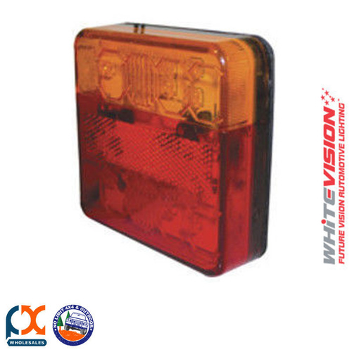 CRL14LEDVRHB LED Combination Lamp with Lic Plate 10-30V 0.5M - Blister