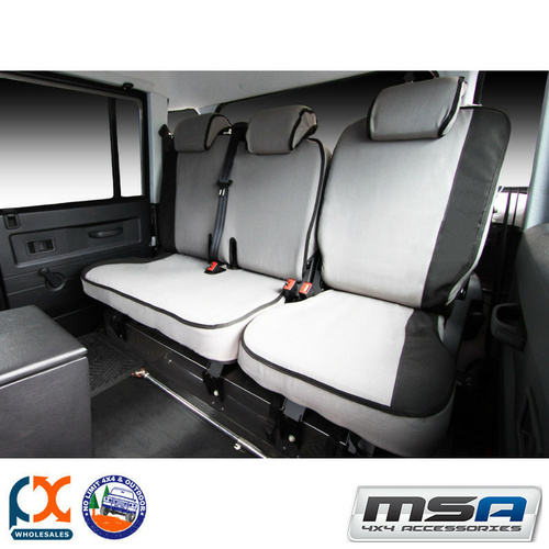 MSA SEAT COVERS FOR LAND ROVER DISCOVERY SECOND ROW 60/40 SPLIT BENCH 