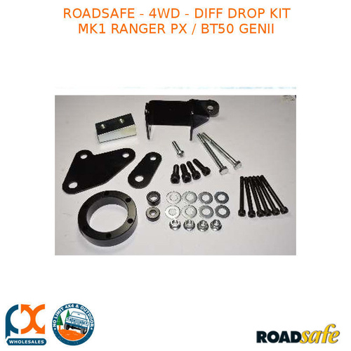 ROADSAFE - 4WD - MK1 RANGER PX / BT50 GEN II DIFF DROP KIT