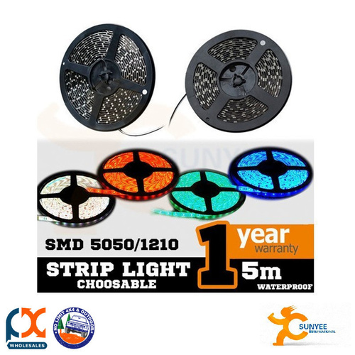 SUNYEE SMD 5M 300LED 12V FLEXIBLE STRIP LIGHT LAMP