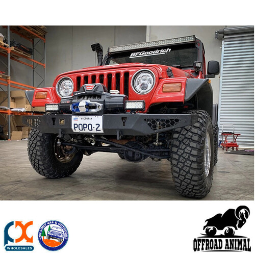 OFFROAD ANIMAL COBRA BUMPER, TO FITS TJ AND JK WRANGLER ALL YEARS
