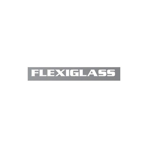 FLEXIGLASS ISUZU DMAX MY11+ DUAL CAB CHASSIS FLEXIWORK FRONT, REAR & SIDE WINDOWS (SW) - SPLASH WHITE