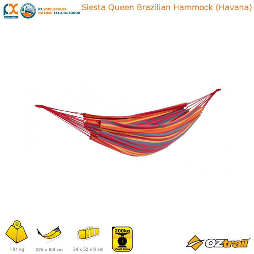 Siesta Queen Brazilian Hammock (Havana)