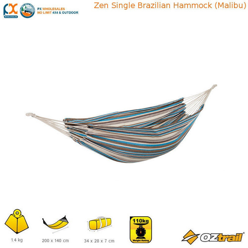 Zen Single Brazilian Hammock (Malibu)