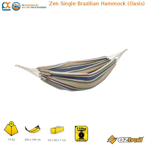 Zen Single Brazilian Hammock (Oasis)