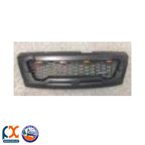 2016-ON DMAX FRONT GRILL REPLACEMENT BLACK WITH LED