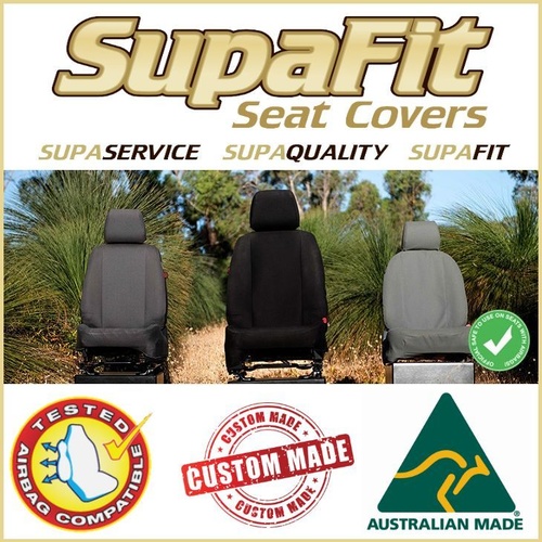 SUPAFIT PX FITS FORD RANGER XLS FRONT SEAT DENIM,CANVAS CUSTOM FIT DUCK COVER B