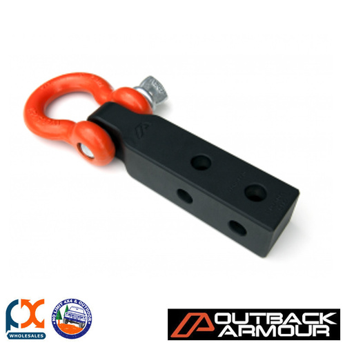 OUTBACK ARMOUR 5.75T RATED RECOVERY HITCH - LONG 