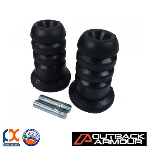 OUTBACK ARMOUR JOUNCE STOPS REAR - (2 PER KIT) NAVARA NP300 2015+ (COIL REAR)