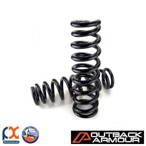 OUTBACK ARMOUR SUSPENSION KIT FRONT ADJ BYPASS TRAIL & EXPD FITS TOYOTA LC 9/07+