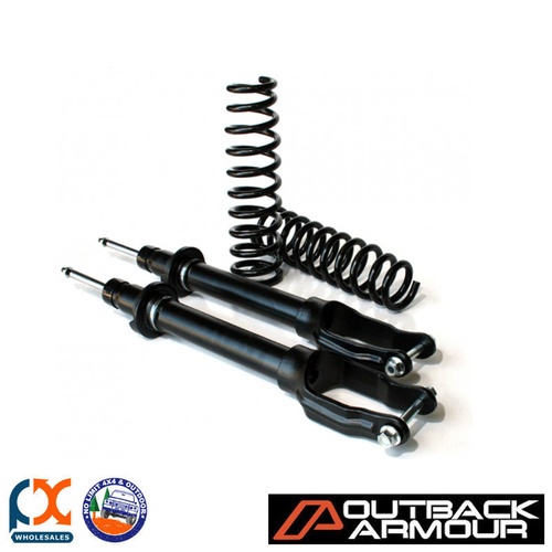 OUTBACK ARMOUR SUSPENSION KIT FRONT TRAIL&EXPEDITION FOR JEEP GRAND CHEROKEE WK2