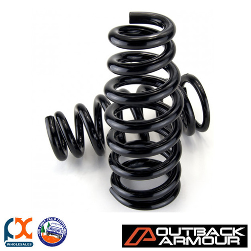 OUTBACK ARMOUR SUSPENSION KIT FRONT ADJ BYPASS TRAIL & EXPD FOR PAJERO SPORT 15+