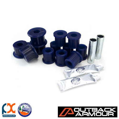OUTBACK ARMOUR SUSPENSION KIT REAR ADJ BYPASS - EXPD COLORADO 1ST GEN 9/08-7/11