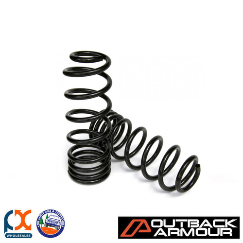 OUTBACK ARMOUR SUSPENSION KIT REAR ADJ BYPASS TRAIL NAVARA NP300 2015+ COIL REAR