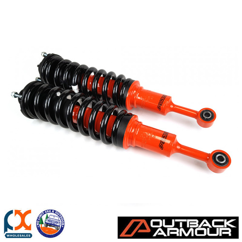 OUTBACK ARMOUR SUSPENSION KIT FRONT EXPD HD (PAIR)FITS TOYOTA FORTUNER GEN 3 15+