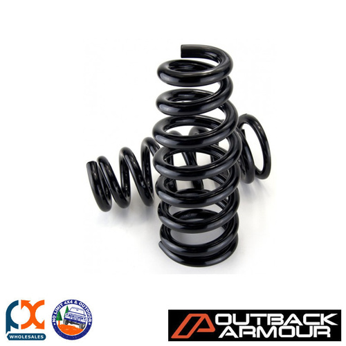 OUTBACK ARMOUR SUSPENSION KIT FRONT ADJ BYPASS - EXPD (PAIR) PAJERO SPORT 2015+