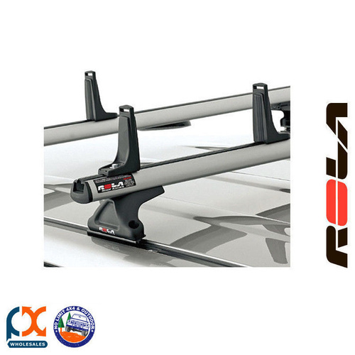 ROOF RACK LOAD SUPPORT HOLDER FOR ALLOY LUGGAGE TRAY, HEAVY  RHINO DUTY BARS