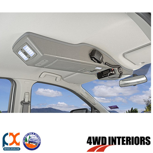 OUTBACK 4WD INTERIORS ROOF CONSOLE - PX SINGLE CAB 10/11-05/15
