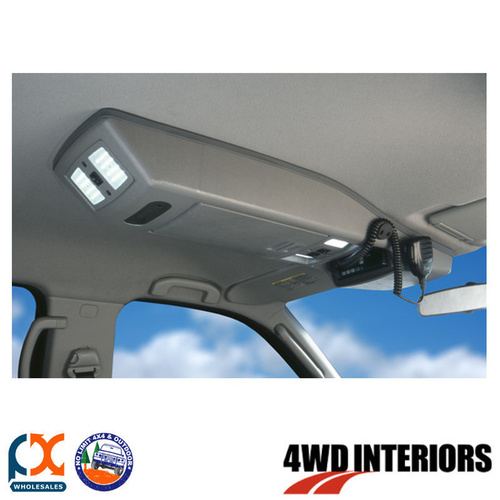 OUTBACK 4WD INTERIORS ROOF CONSOLE - NAVARA D40 KING CAB 2005-ON