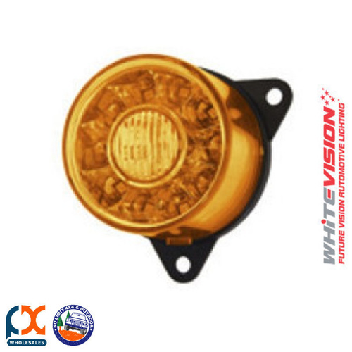 RD101SZZ-2-2-AA Rear Direction Indicator 55mm Round Amber 12V 0.5M - Box