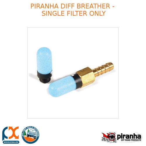 PIRANHA DIFF BREATHER - SINGLE FILTER ONLY