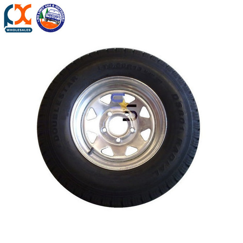 14 X 6 185 SUNRAYSIA WHEEL RIM AND TYRE GALVANISED FIT FORD TRAILER CARAVAN BOAT