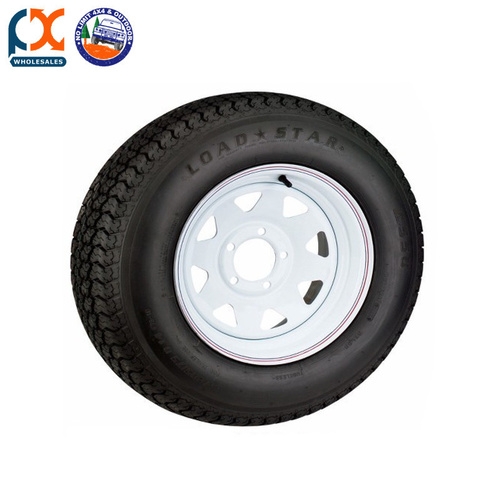 15 X 6 235/75MX SUNRAYSIA WHEEL RIM AND TYRE WHITE FIT FORD TRAILER CARAVAN BOAT